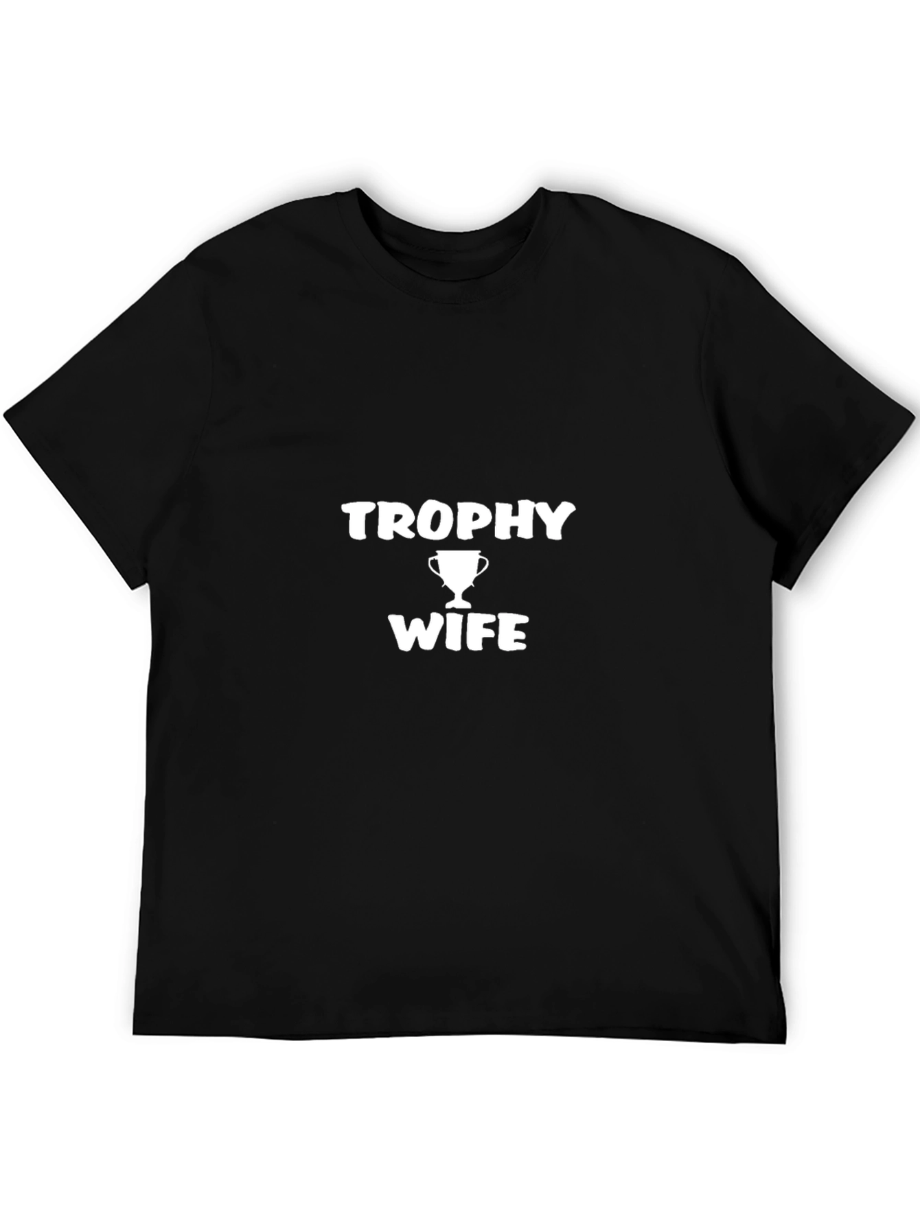 Trophy Wife Graphic Tee - Black