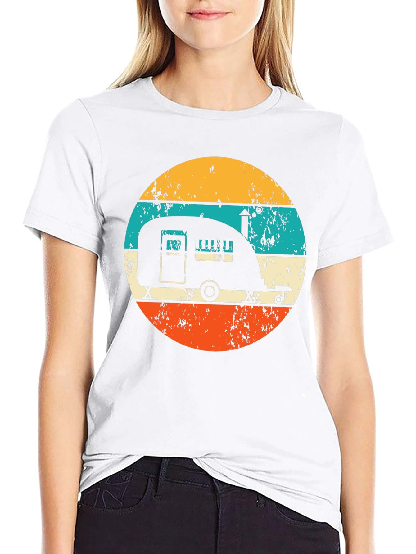Retro Camper Graphic T-Shirt