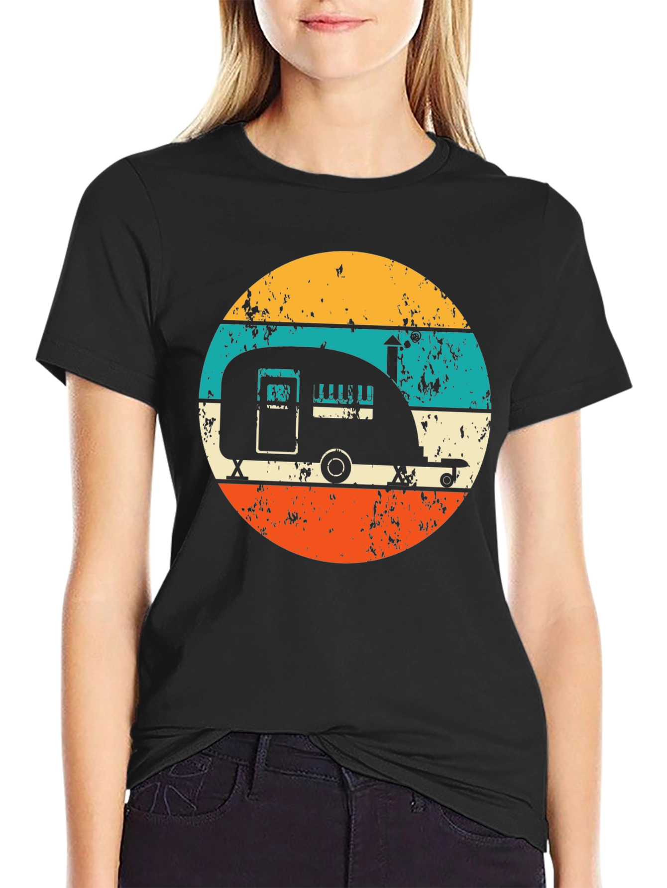 Retro Camper Graphic T-Shirt