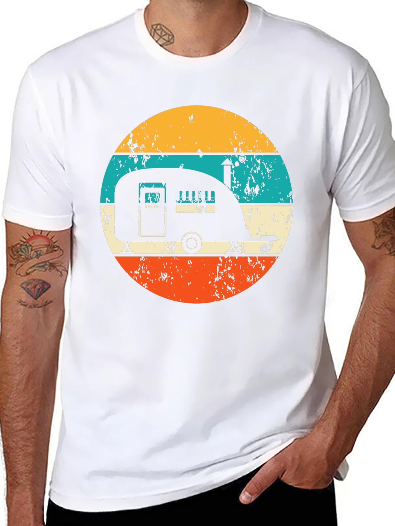 Retro Camper Graphic T-Shirt