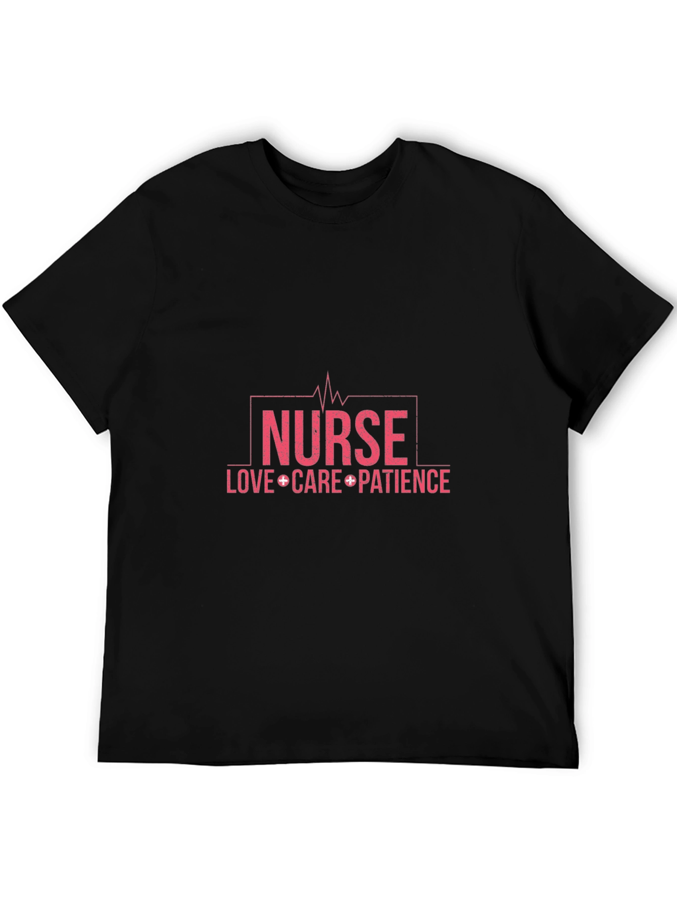 Nurse Love Care Patience Graphic Tee