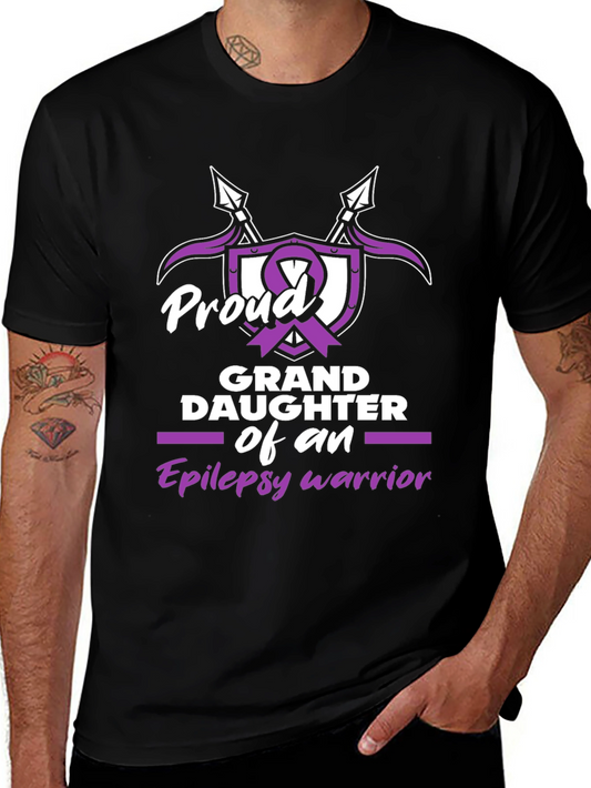 Proud Granddaughter Epilepsy Awareness T-Shirt