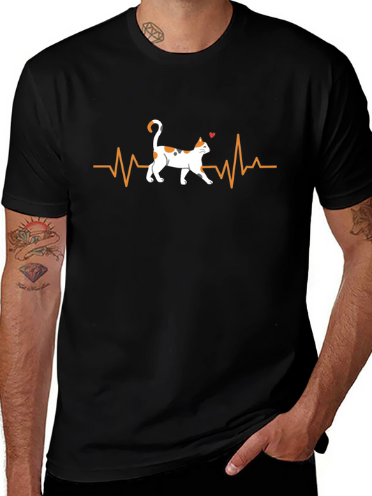Cat Heartbeat T-Shirt