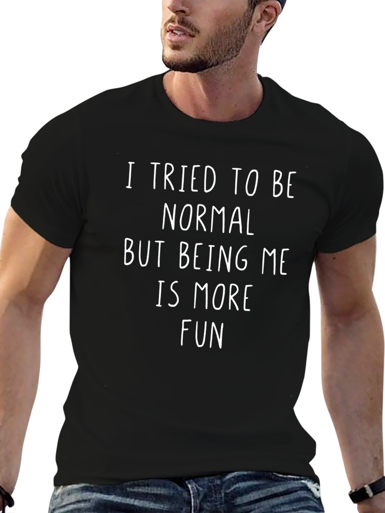 Funny Being Me is More Fun Graphic T-Shirt