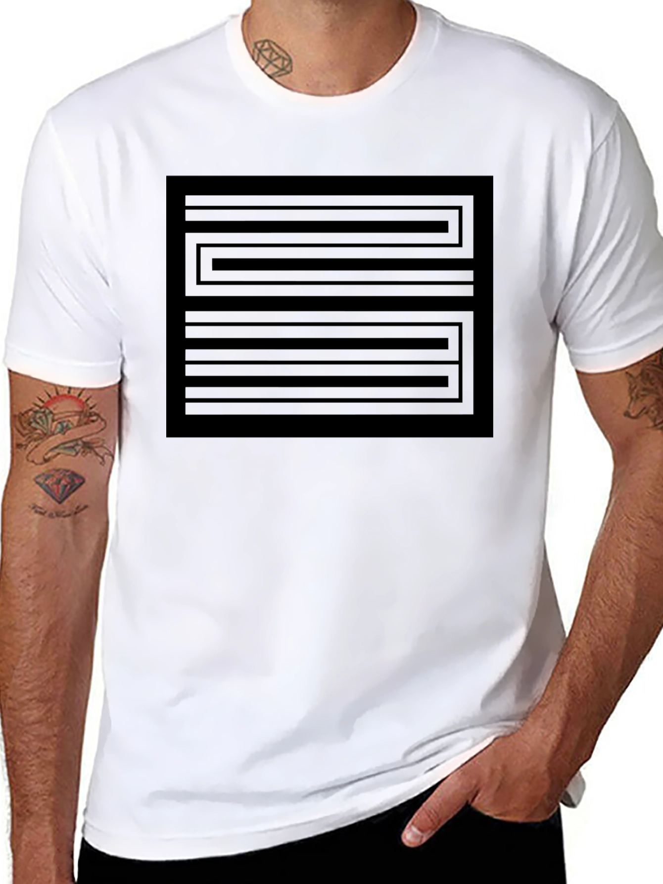 Black Graphic Tee - Sneaker Inspired Style