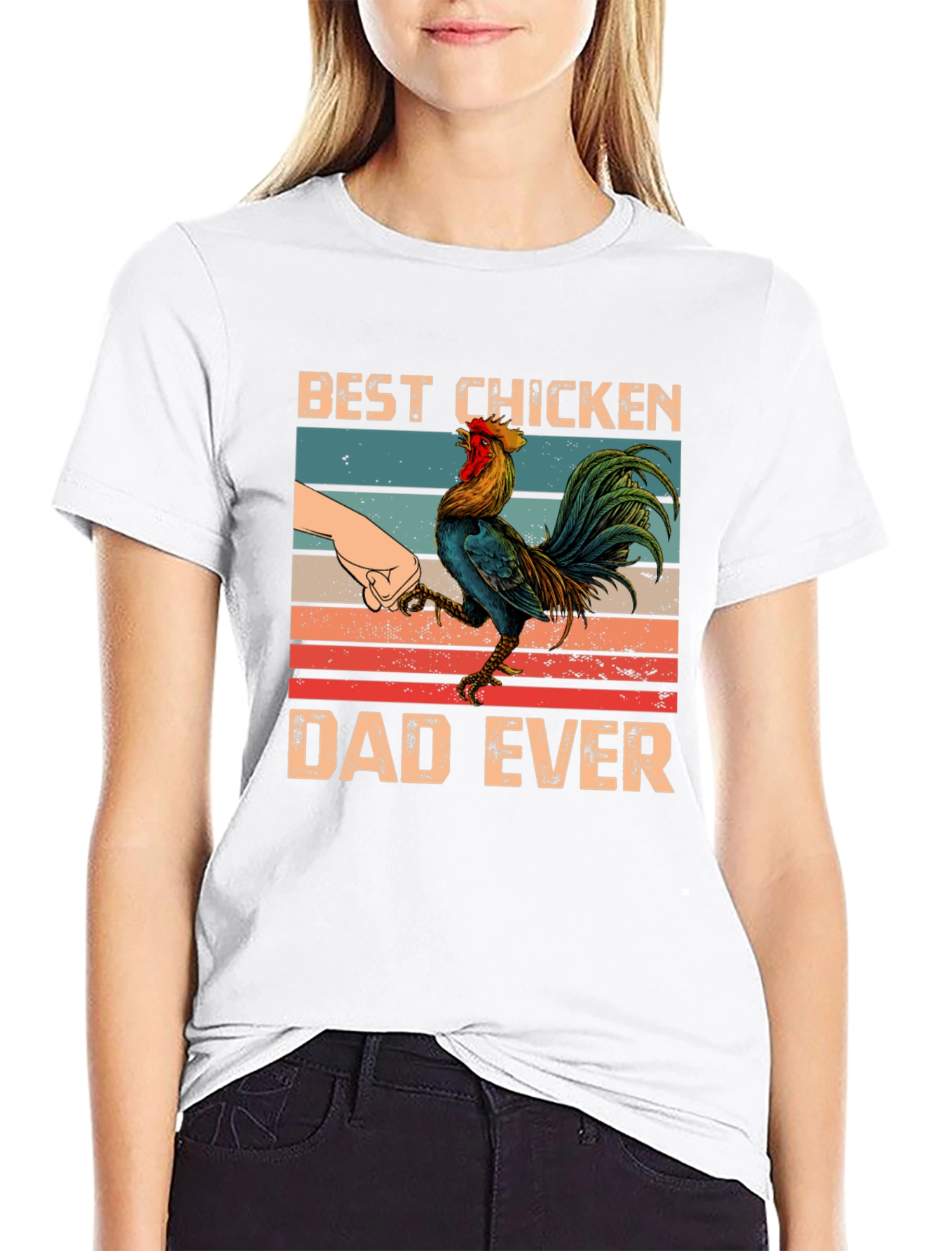 Best Chicken Dad Ever T-Shirt