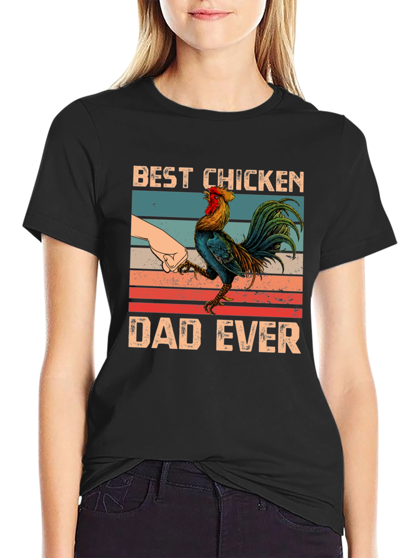 Best Chicken Dad Ever T-Shirt