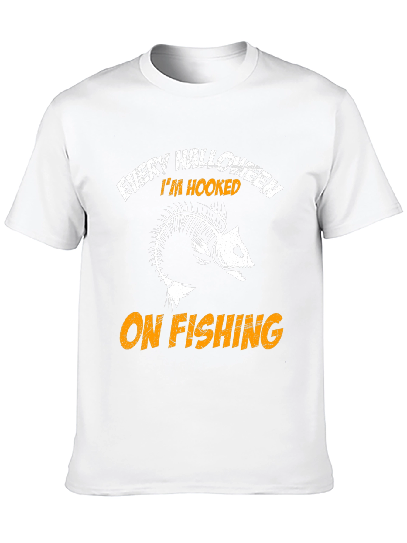 Every Halloween Im Hooked On Fishing T-Shirt