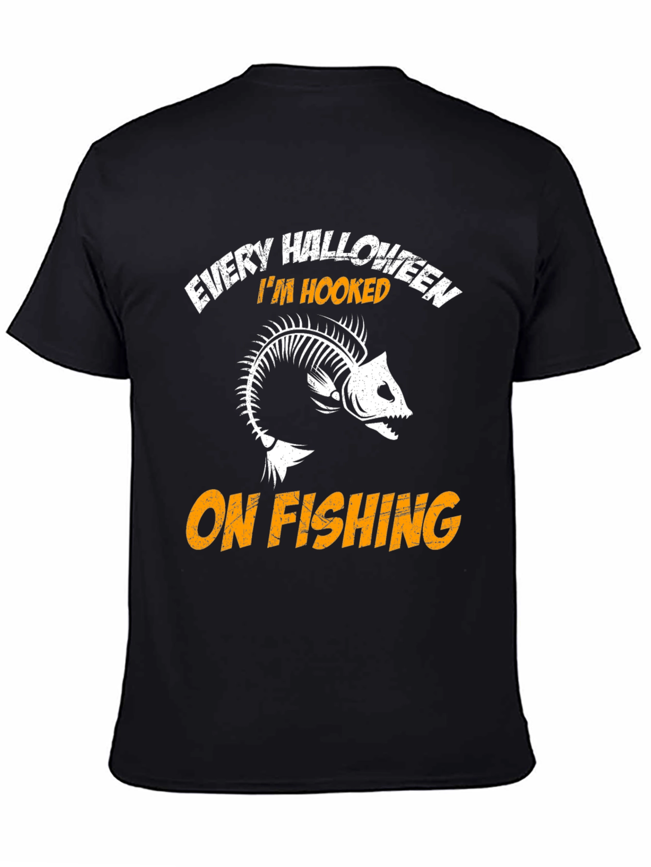 Every Halloween Im Hooked On Fishing T-Shirt