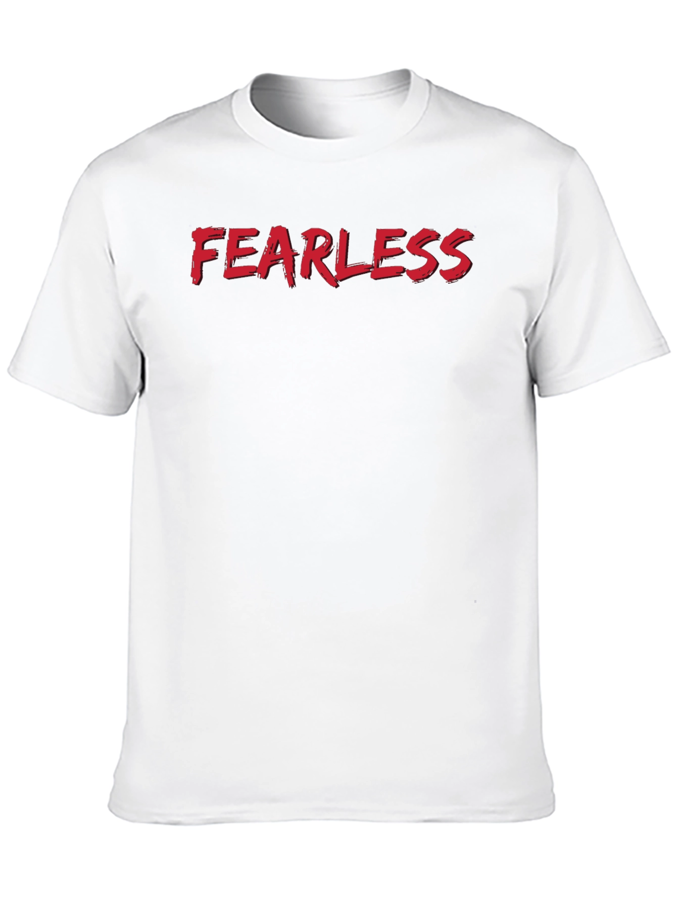 Fearless Graphic Tee - Black Casual Shirt