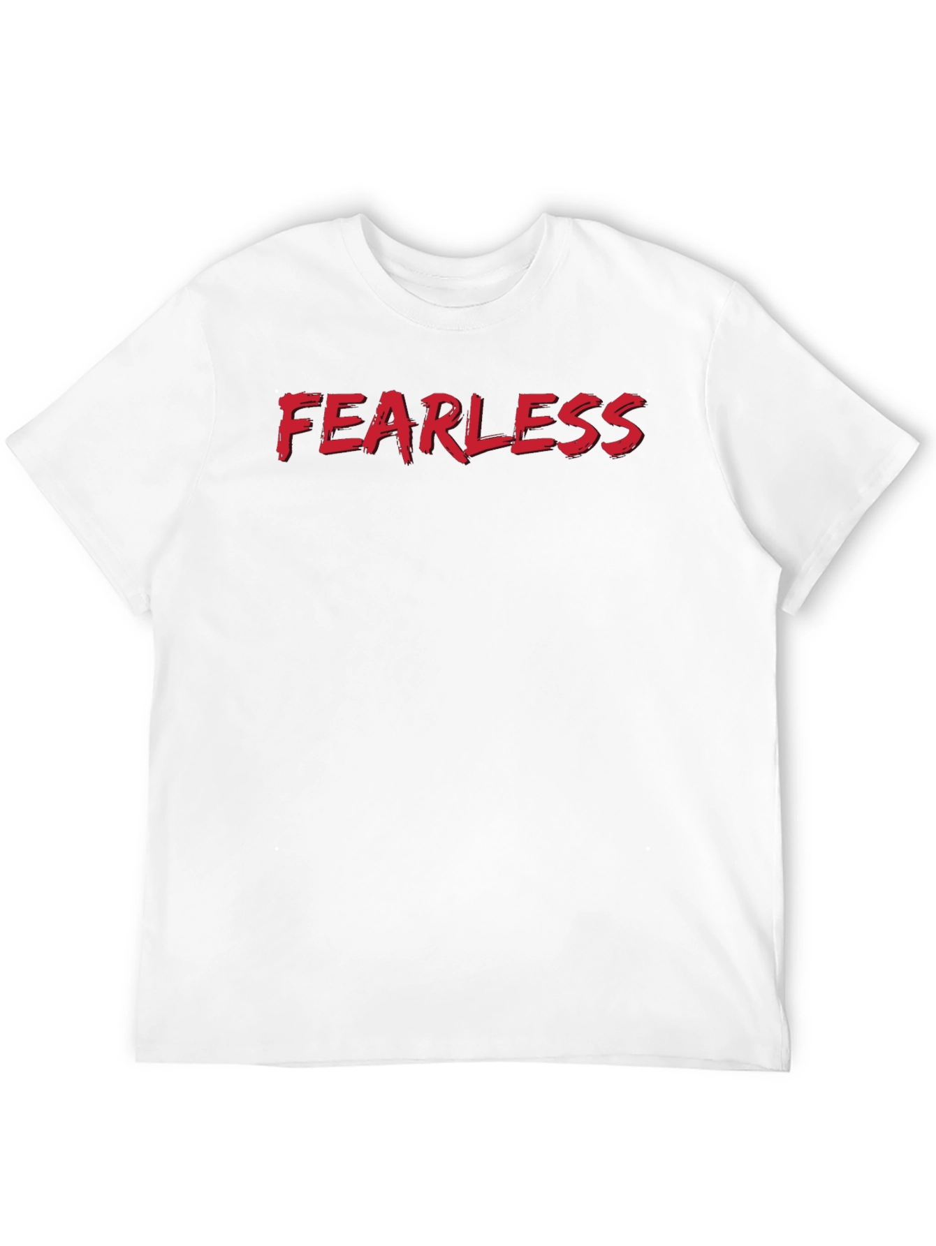 Fearless Graphic Tee - Black Casual Shirt