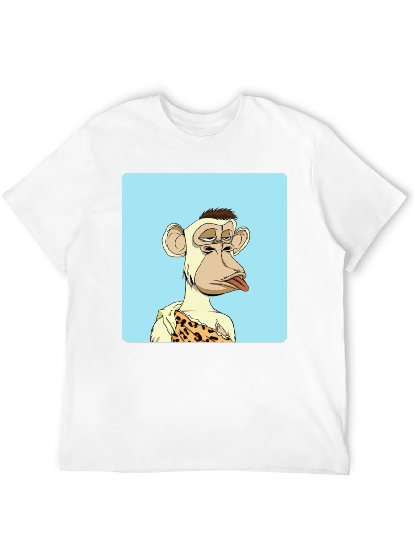 Bored Ape NFT T-Shirt - Trendy Black Tee