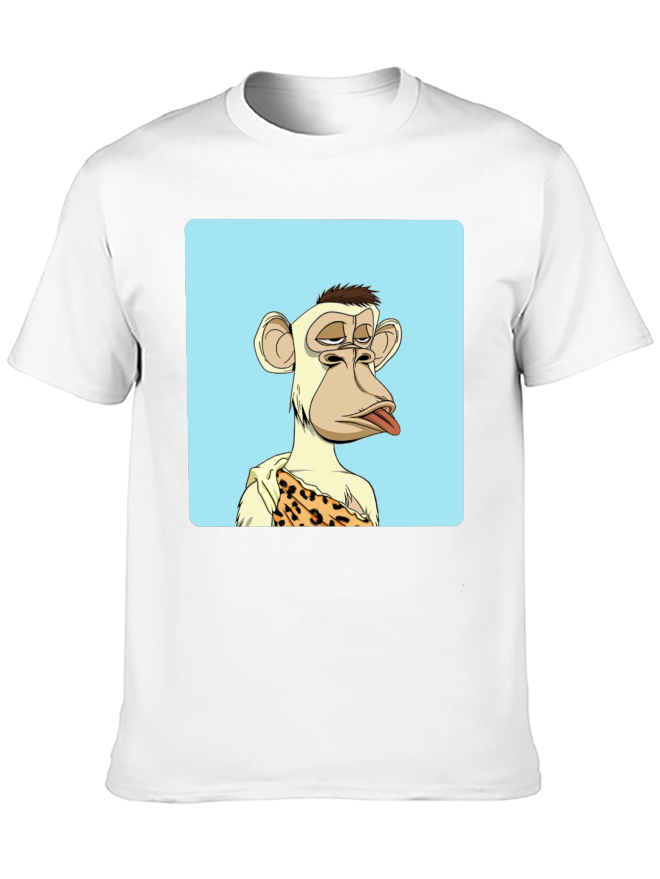 Bored Ape NFT T-Shirt - Trendy Black Tee