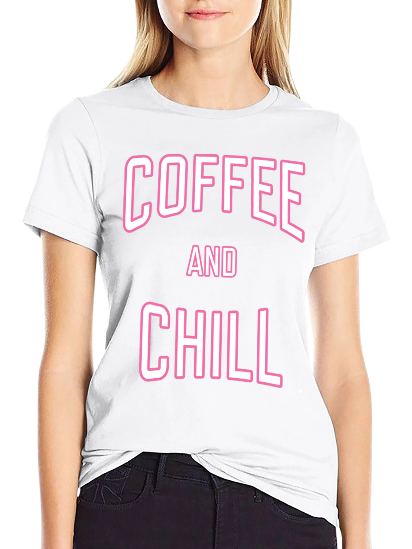 Coffee and Chill Graphic T-Shirt