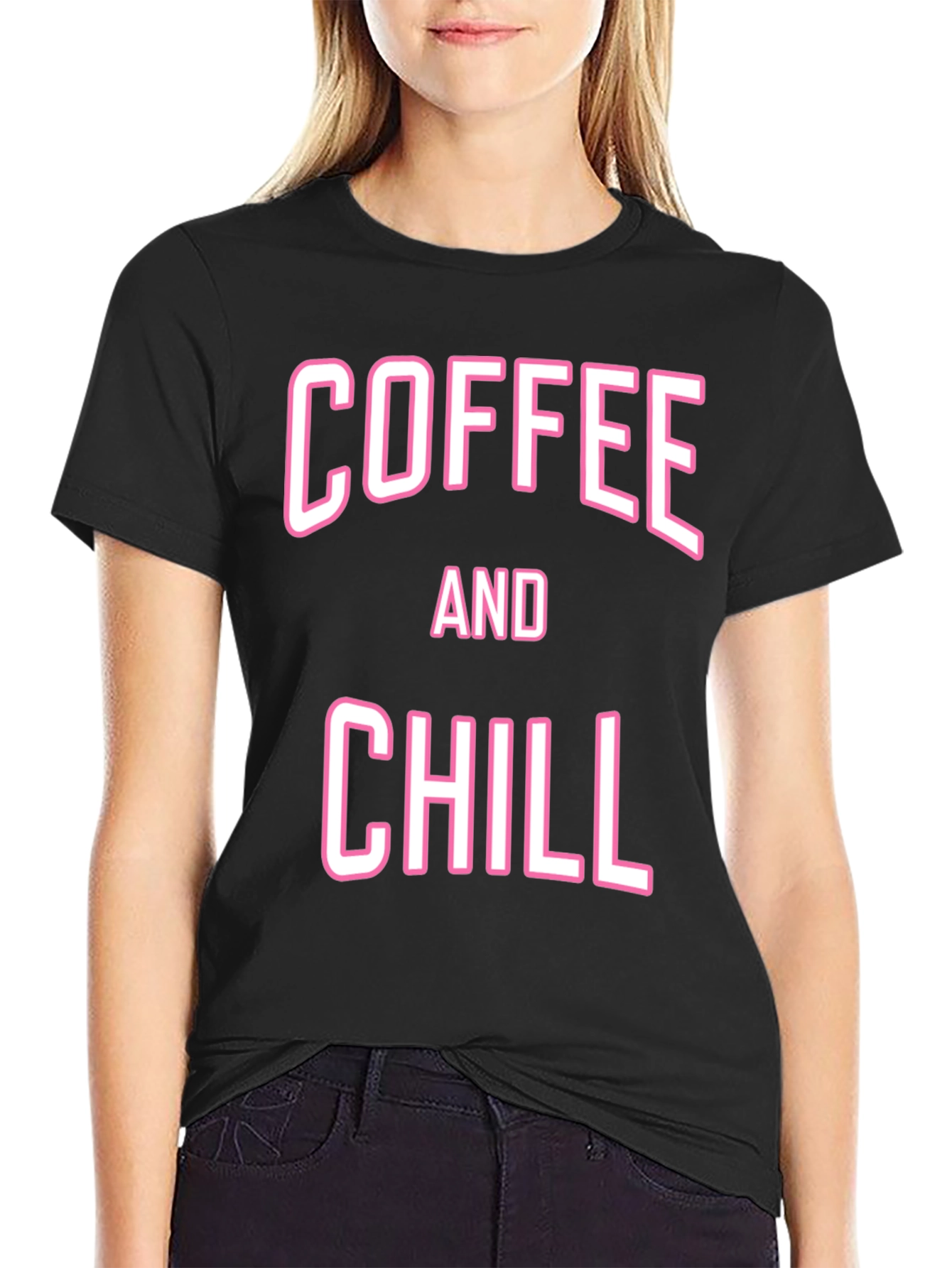 Coffee and Chill Graphic T-Shirt