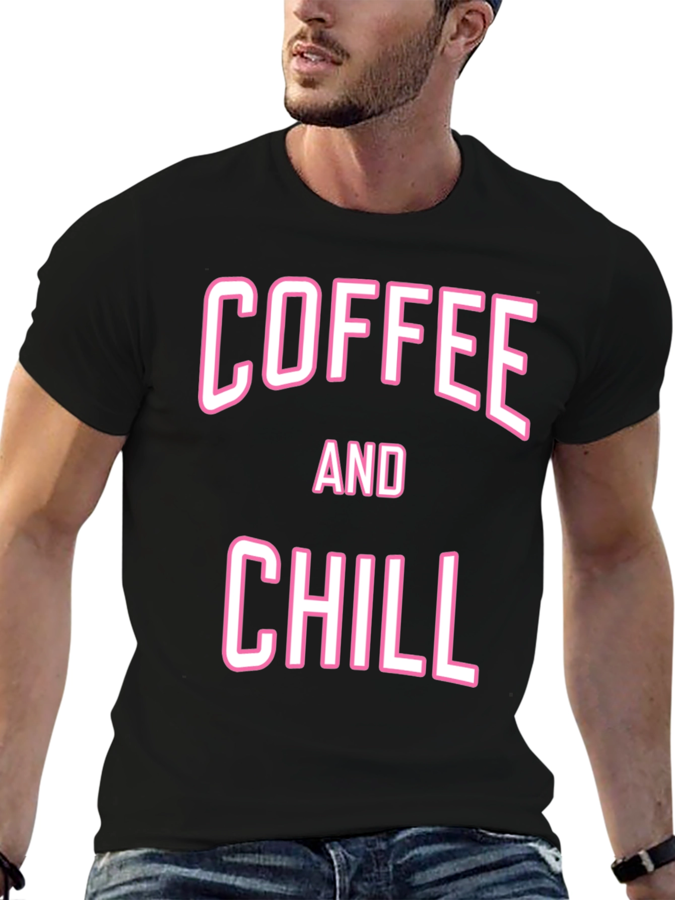 Coffee and Chill Graphic T-Shirt