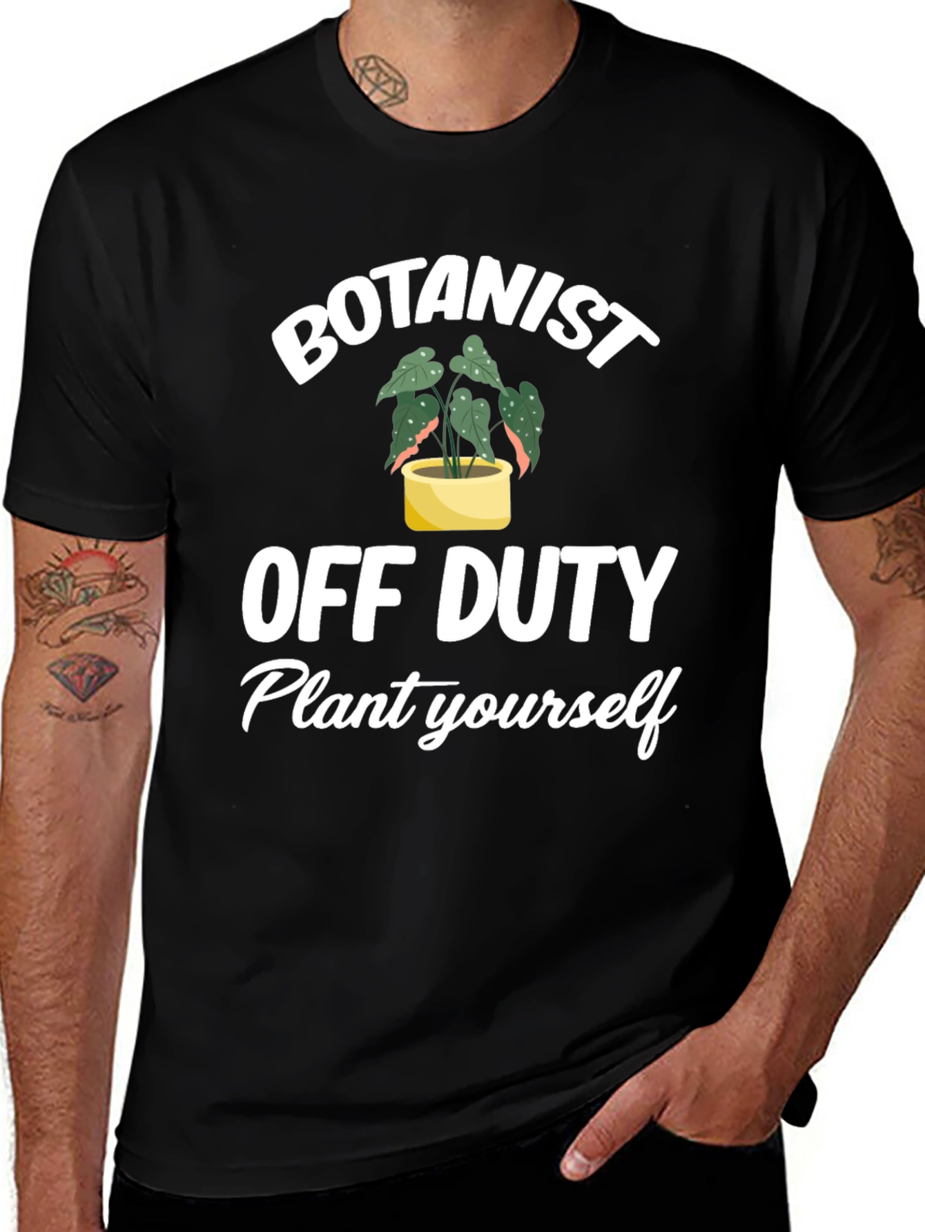 Botanist Off Duty T-Shirt - Plant Lover Tee
