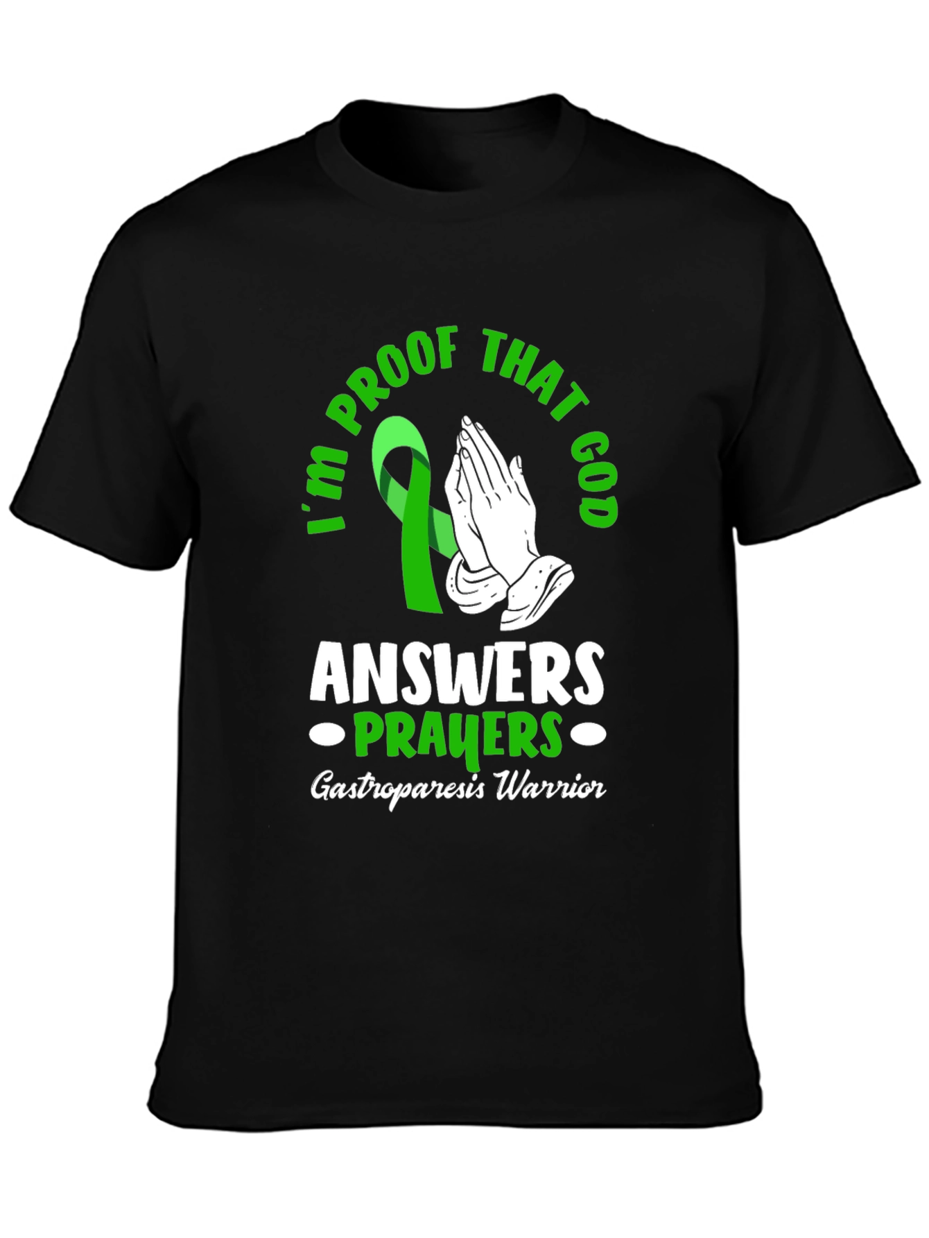 Gastroparesis Warrior Prayer T-Shirt