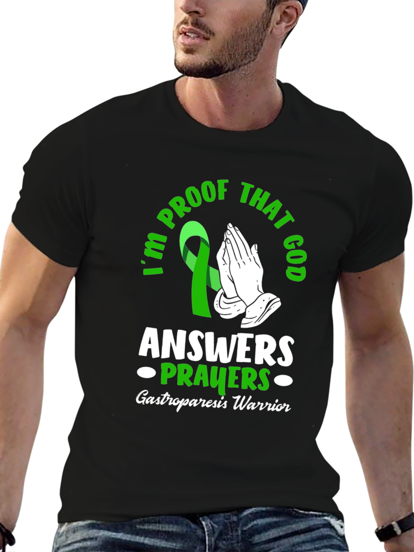 Gastroparesis Warrior Prayer T-Shirt