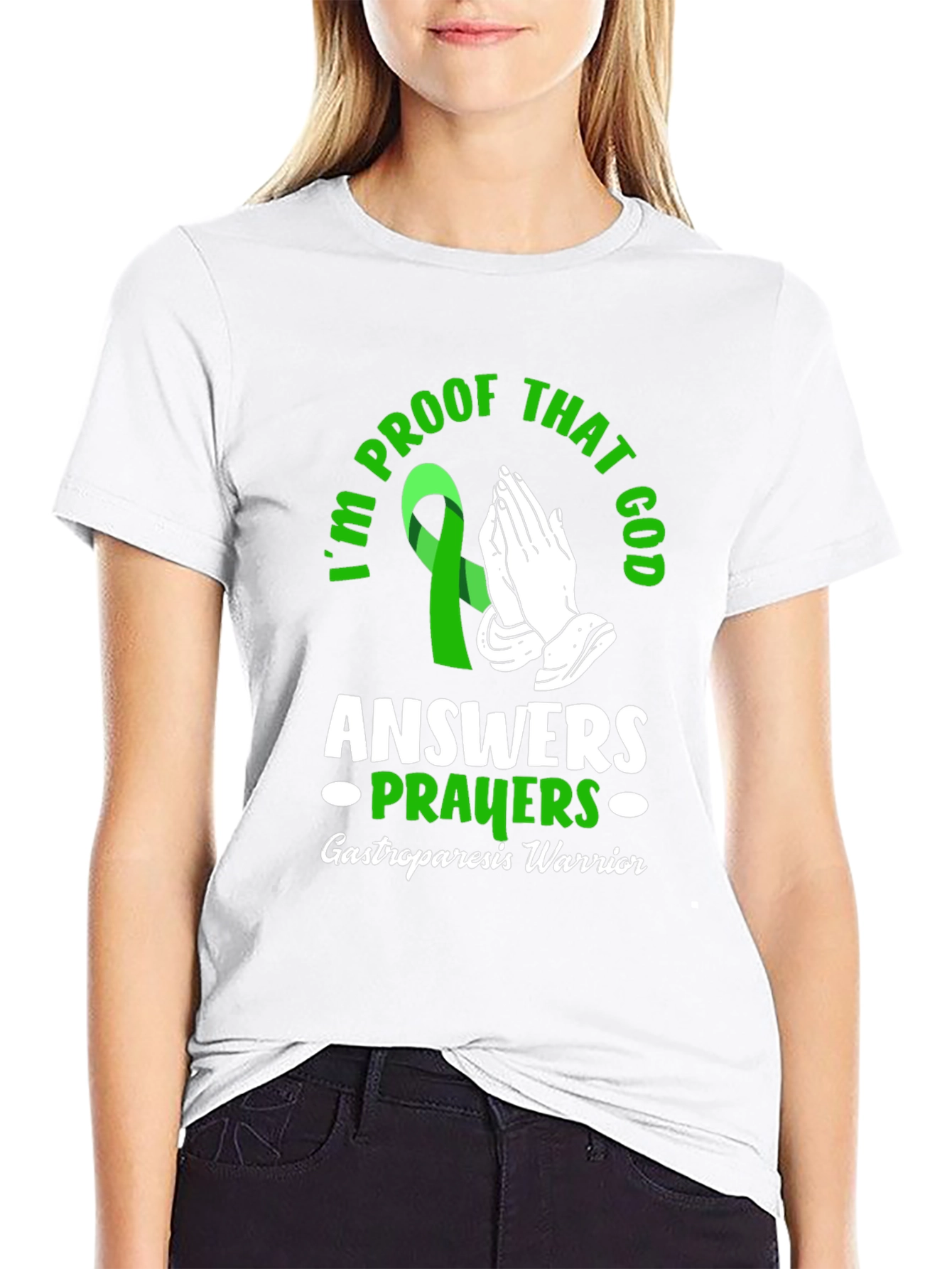 Gastroparesis Warrior Prayer T-Shirt