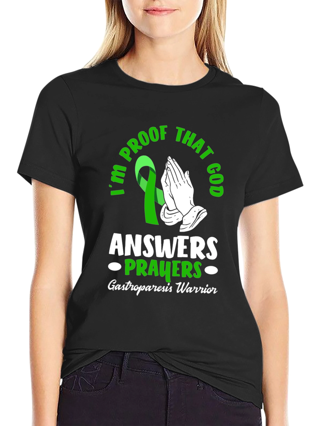 Gastroparesis Warrior Prayer T-Shirt