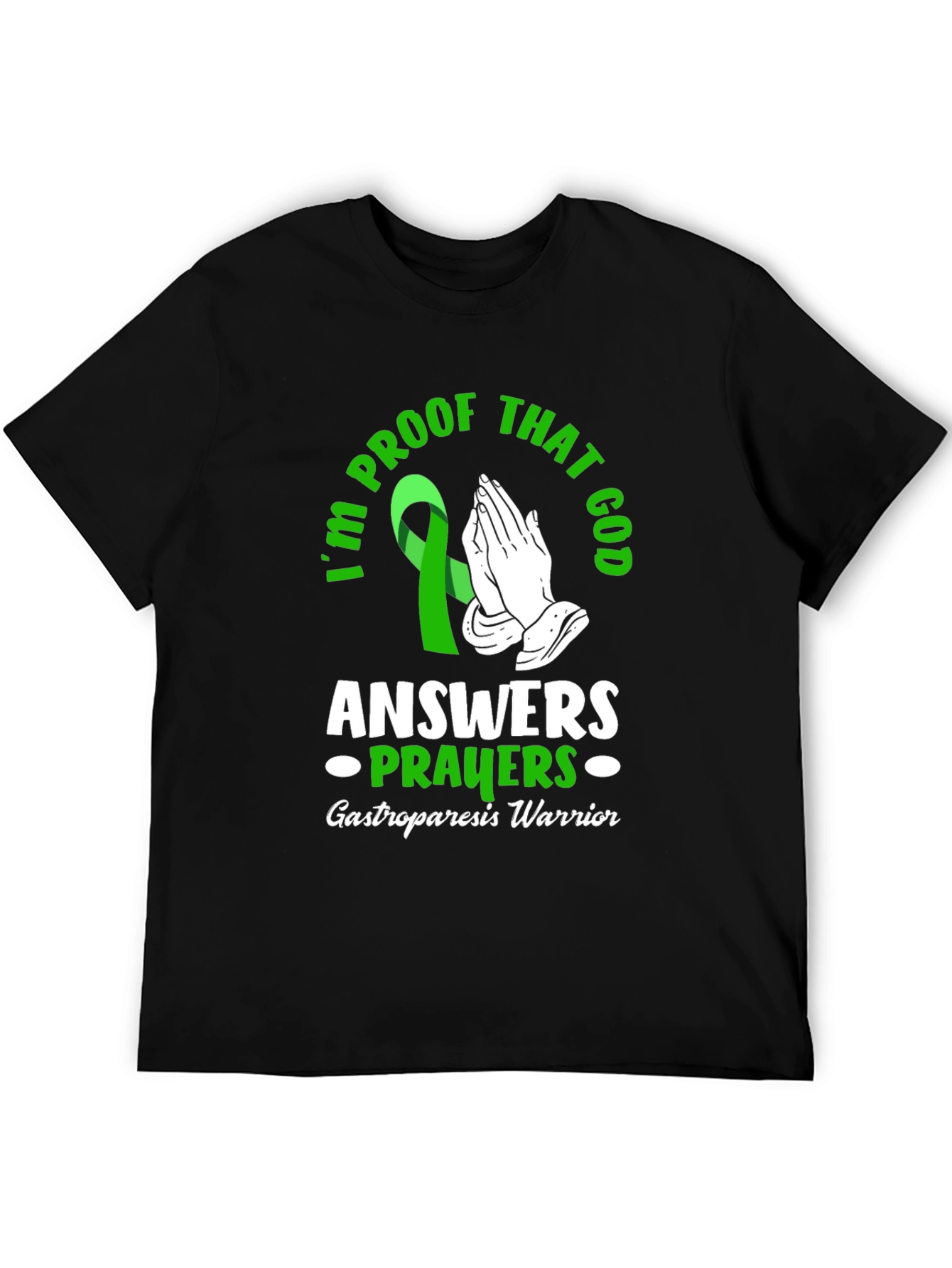 Gastroparesis Warrior Prayer T-Shirt