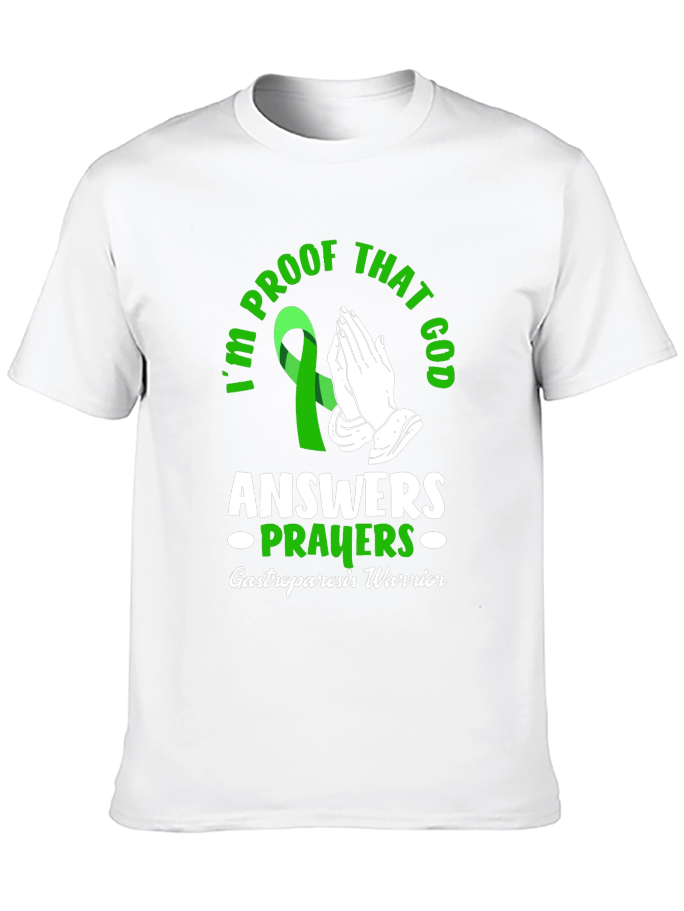 Gastroparesis Warrior Prayer T-Shirt