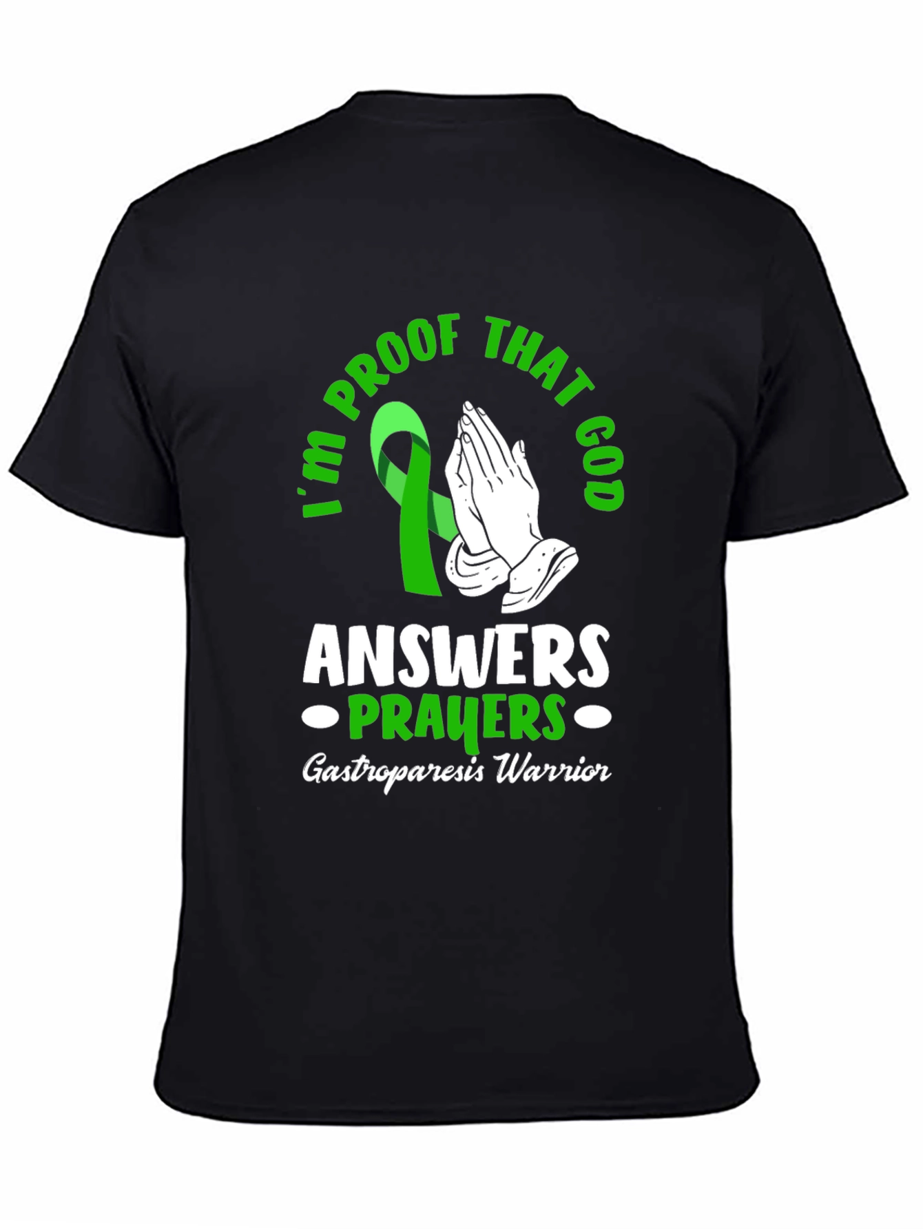Gastroparesis Warrior Prayer T-Shirt