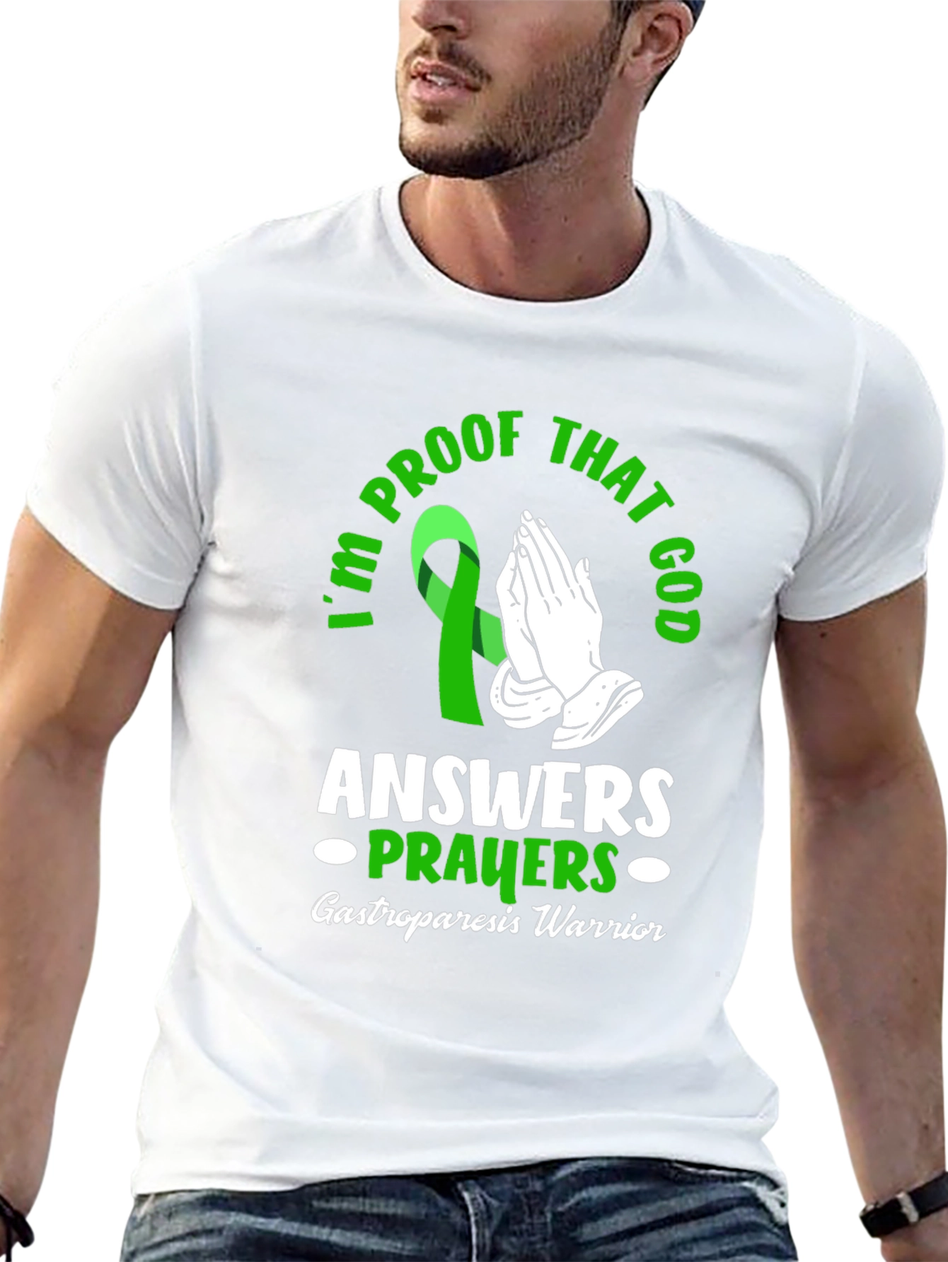 Gastroparesis Warrior Prayer T-Shirt