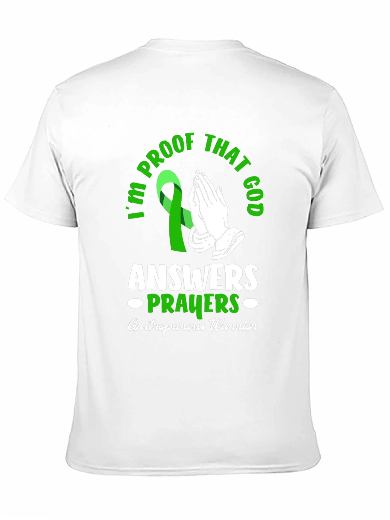 Gastroparesis Warrior Prayer T-Shirt