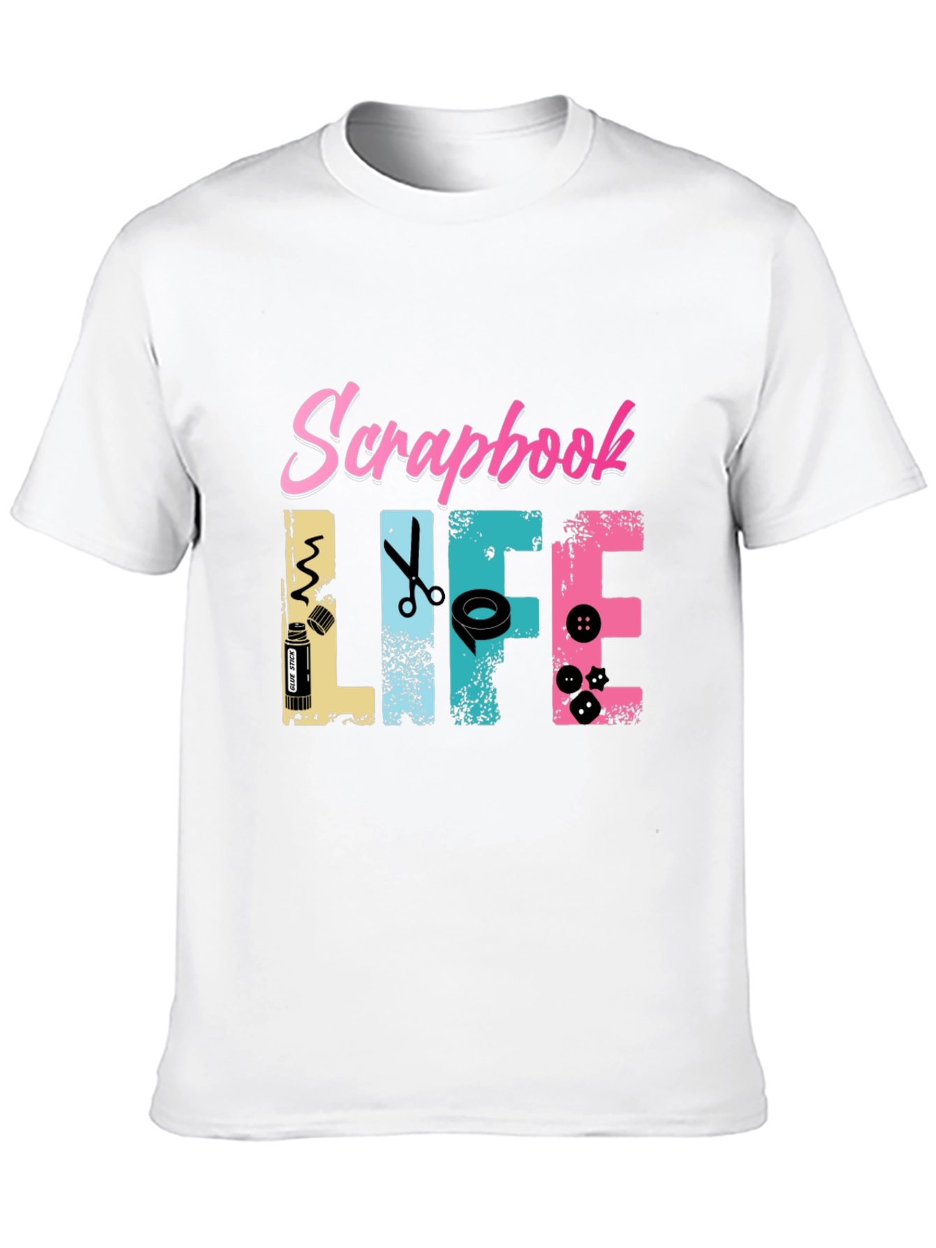 Scrapbook Life Graphic Tee - Hobby Enthusiast Shirt