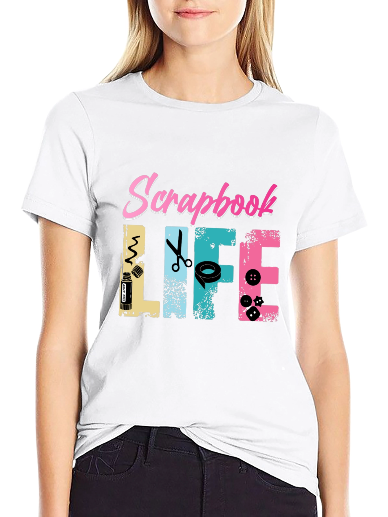 Scrapbook Life Graphic Tee - Hobby Enthusiast Shirt