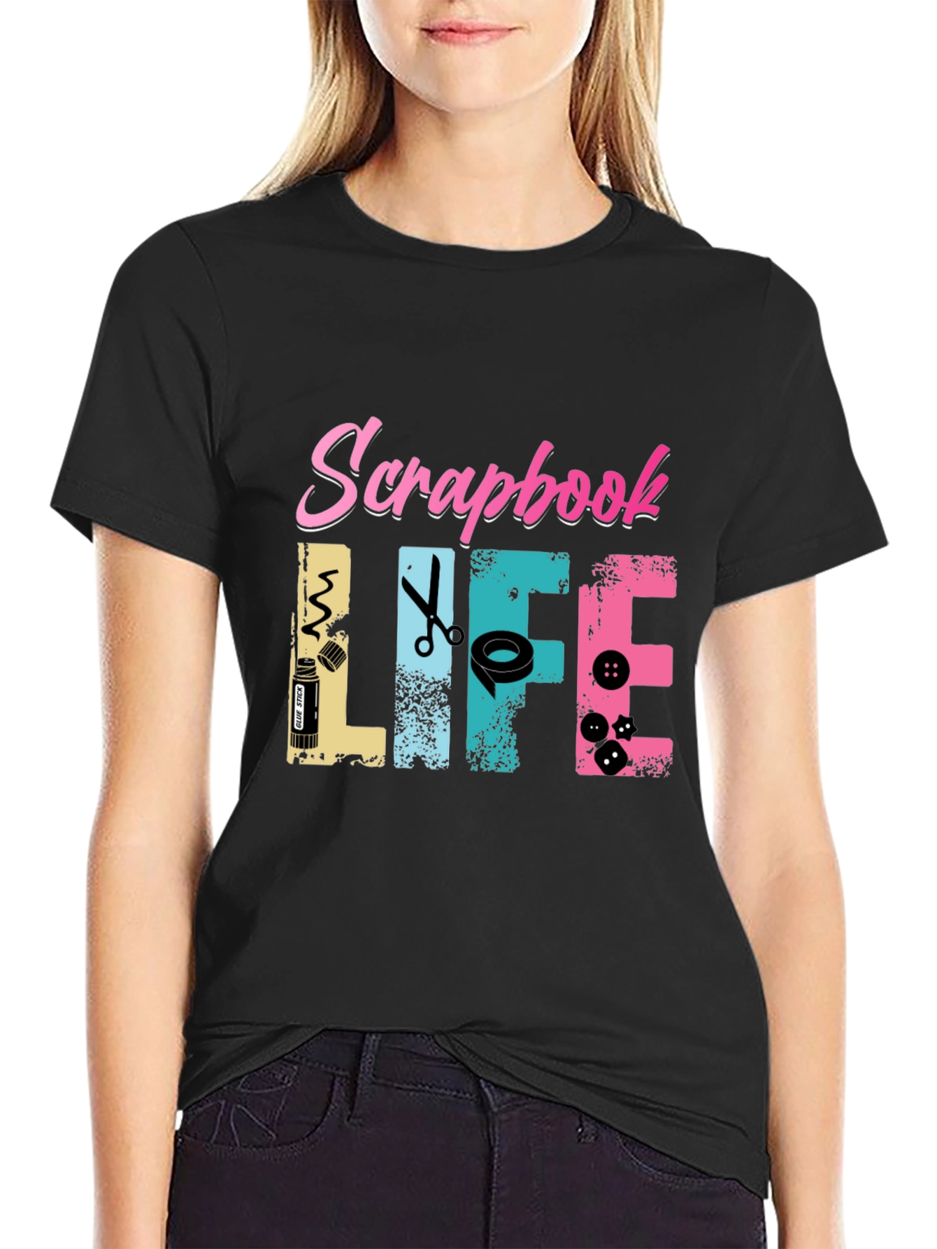 Scrapbook Life Graphic Tee - Hobby Enthusiast Shirt