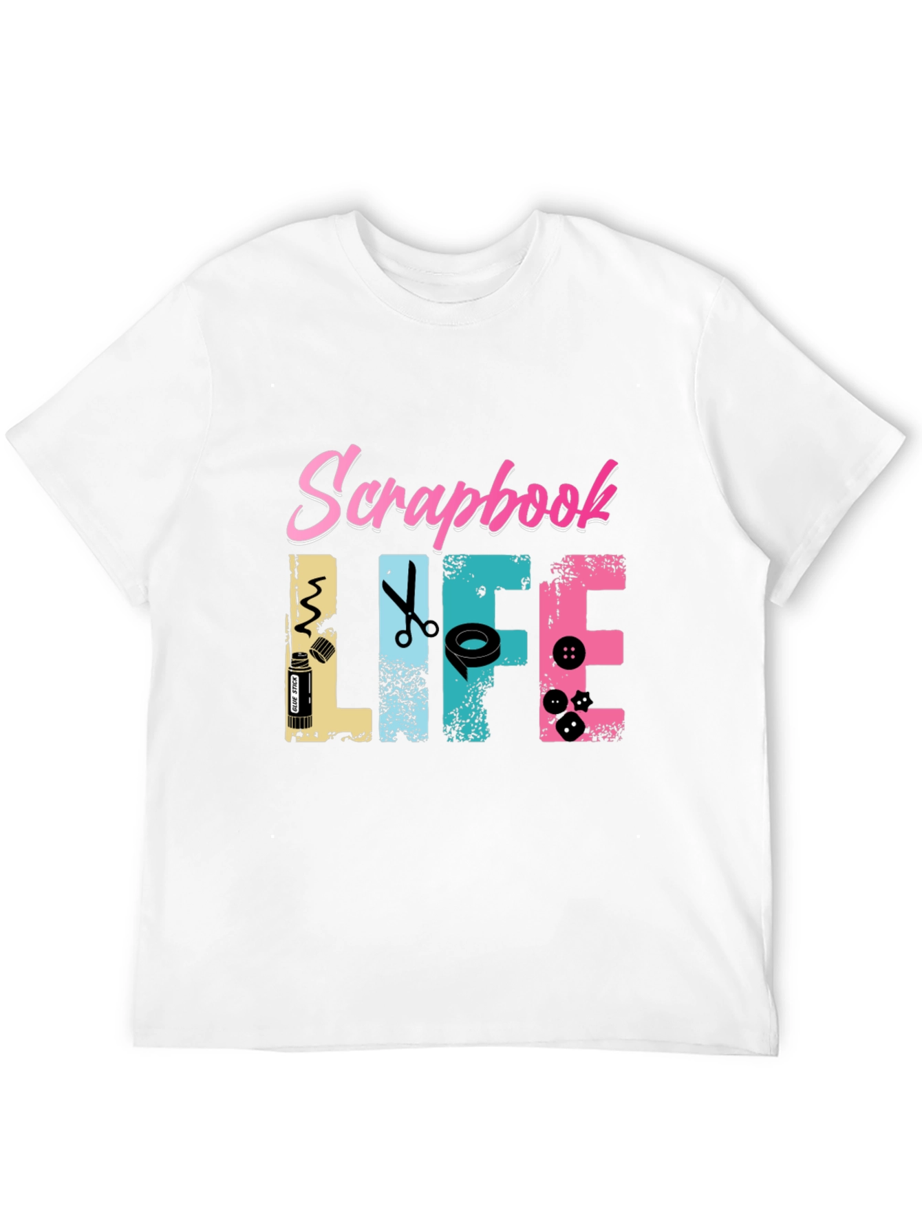 Scrapbook Life Graphic Tee - Hobby Enthusiast Shirt