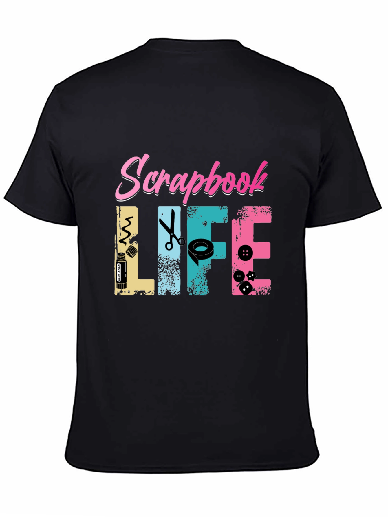 Scrapbook Life Graphic Tee - Hobby Enthusiast Shirt