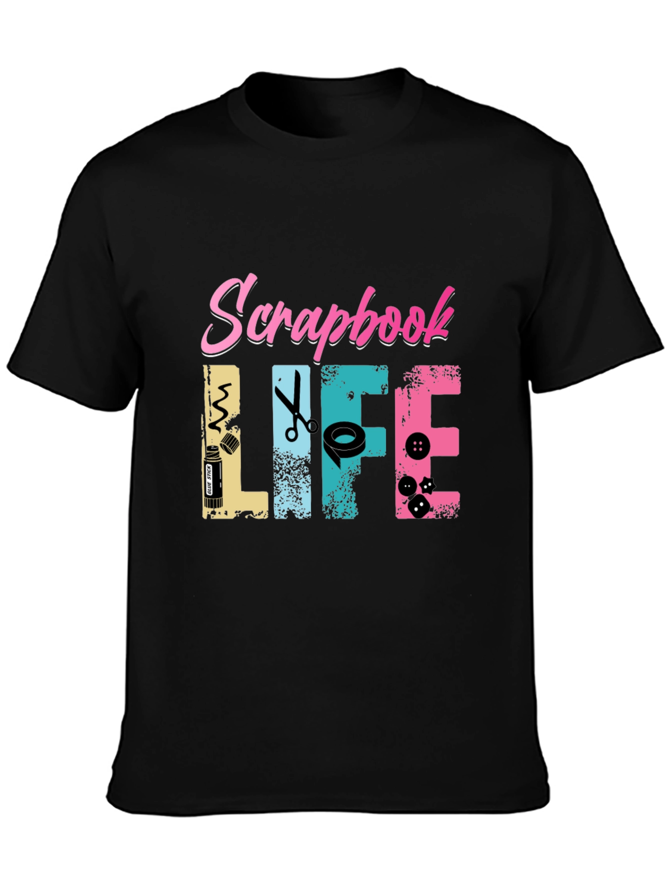 Scrapbook Life Graphic Tee - Hobby Enthusiast Shirt