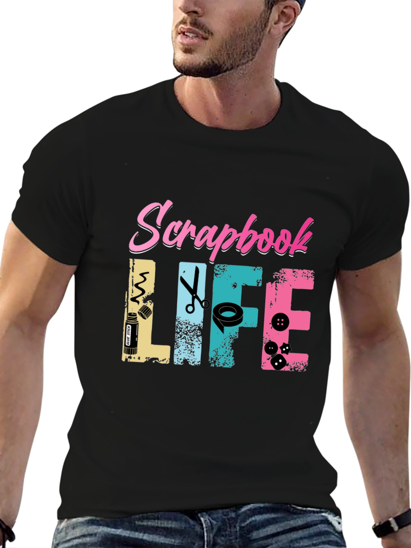 Scrapbook Life Graphic Tee - Hobby Enthusiast Shirt