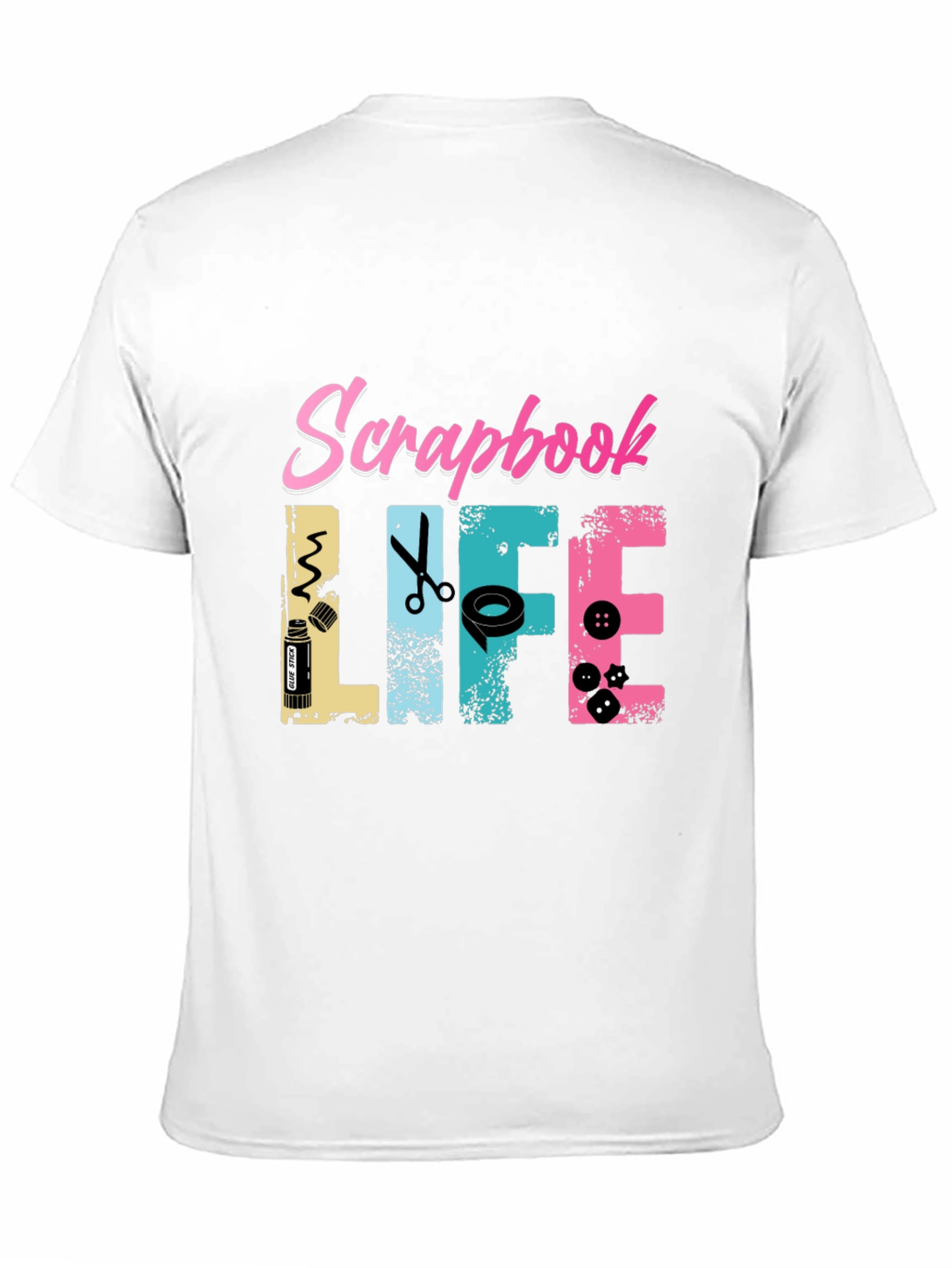 Scrapbook Life Graphic Tee - Hobby Enthusiast Shirt