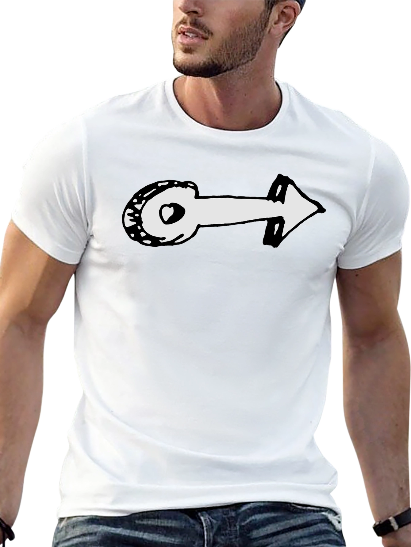 Novelty Arrow Graphic Tee - Unisex