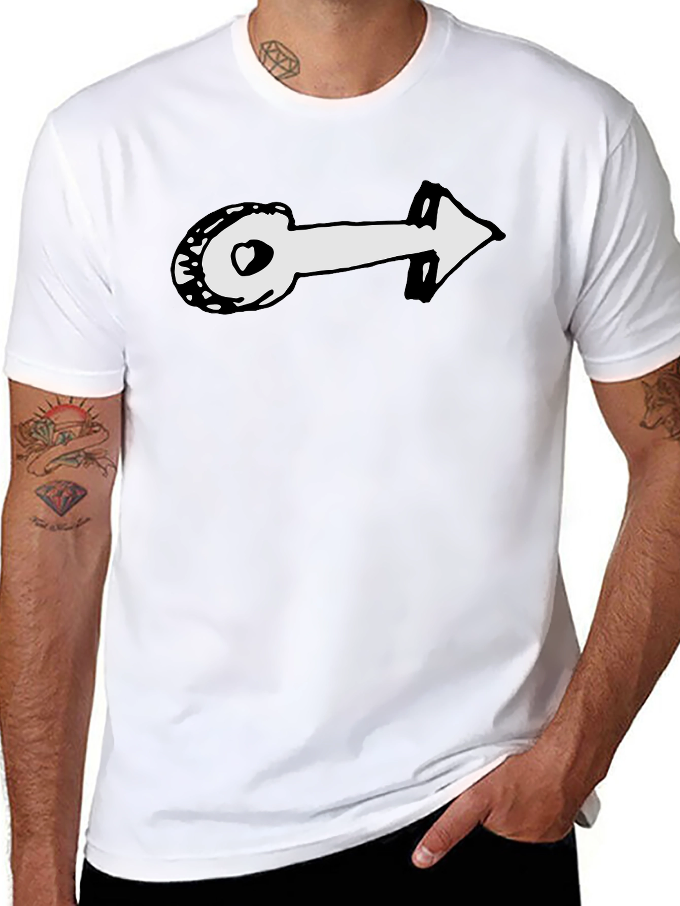 Novelty Arrow Graphic Tee - Unisex