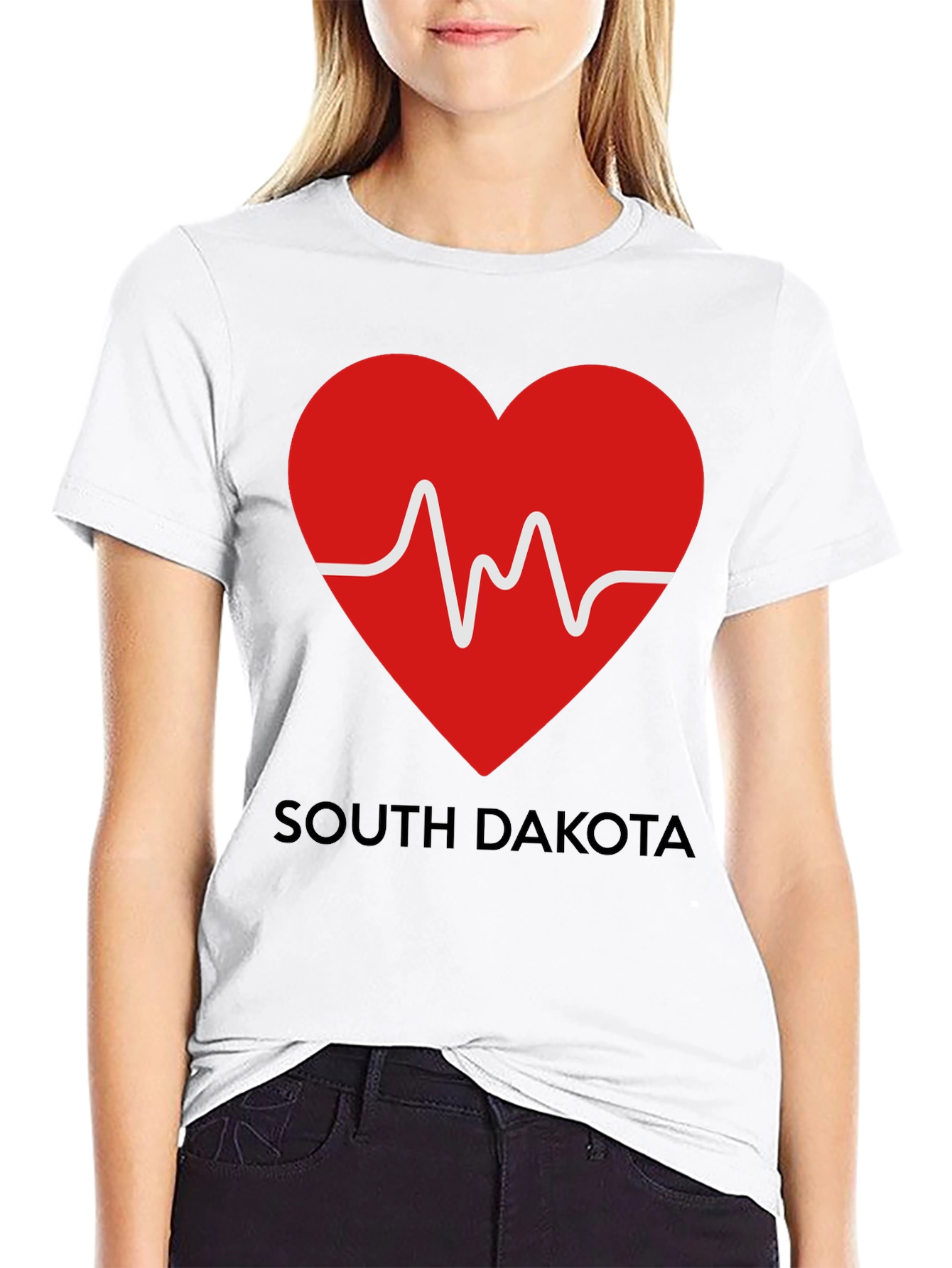 South Dakota Heartbeat T-Shirt