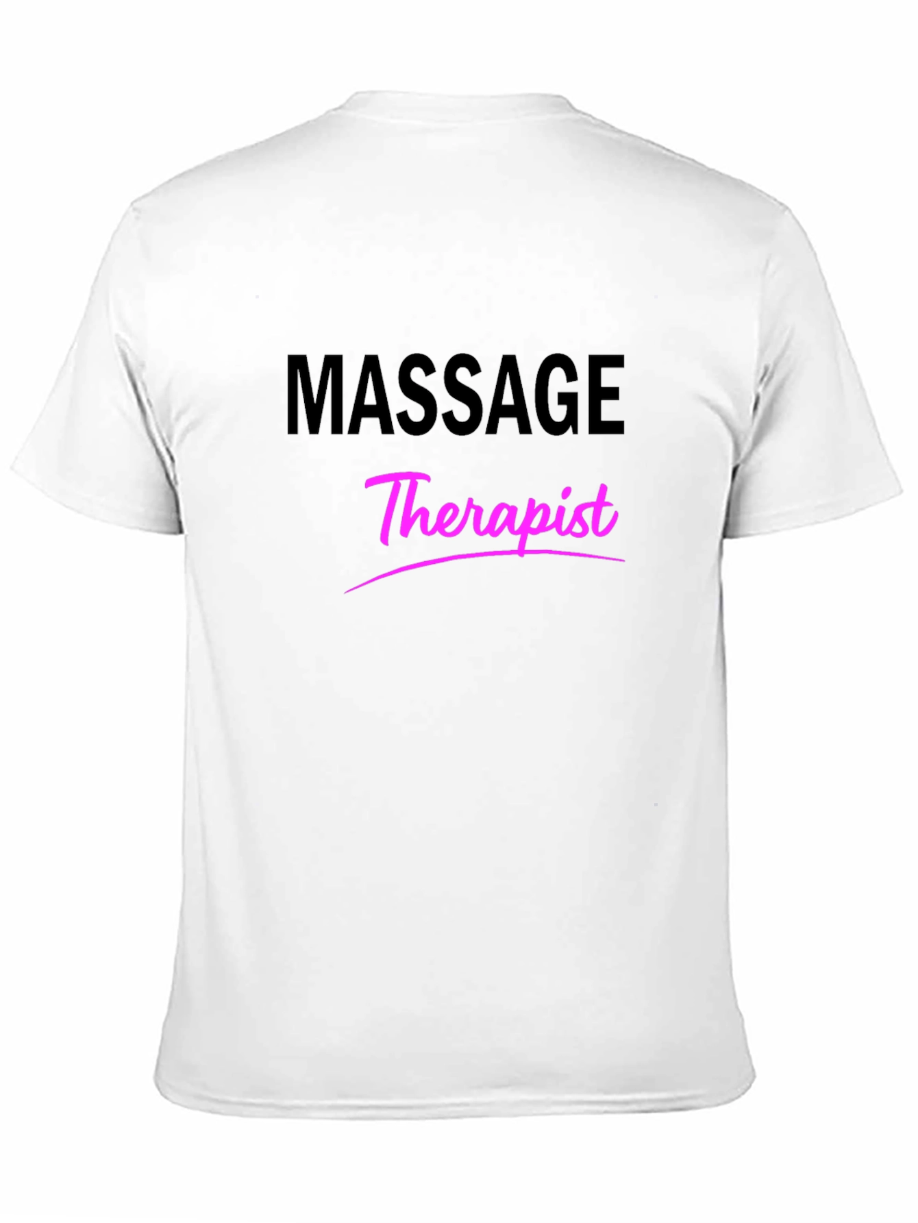 Massage Therapist T-Shirt - Black Graphic Tee