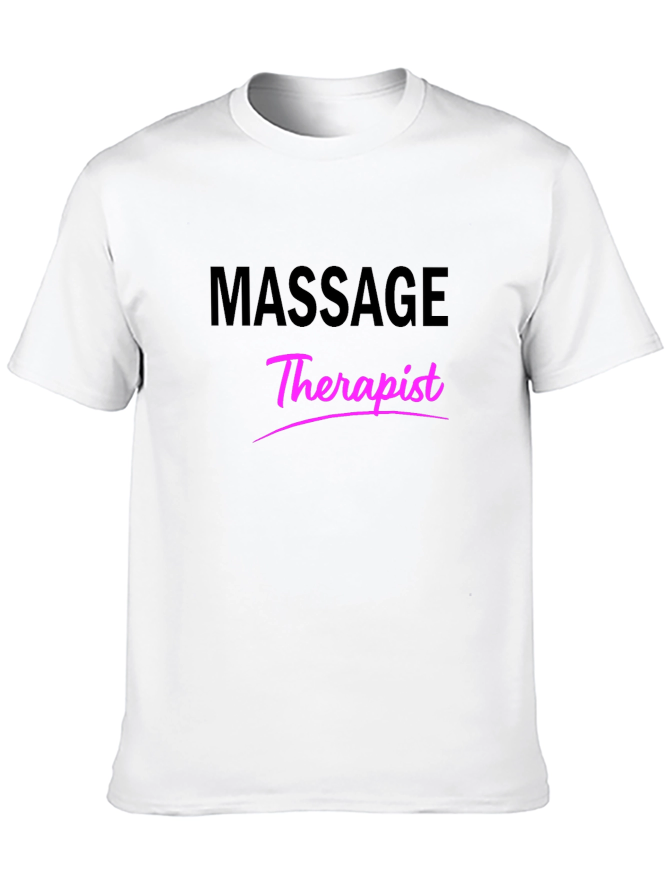 Massage Therapist T-Shirt - Black Graphic Tee