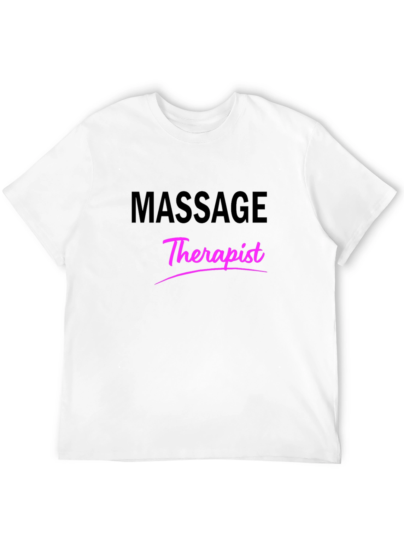 Massage Therapist T-Shirt - Black Graphic Tee