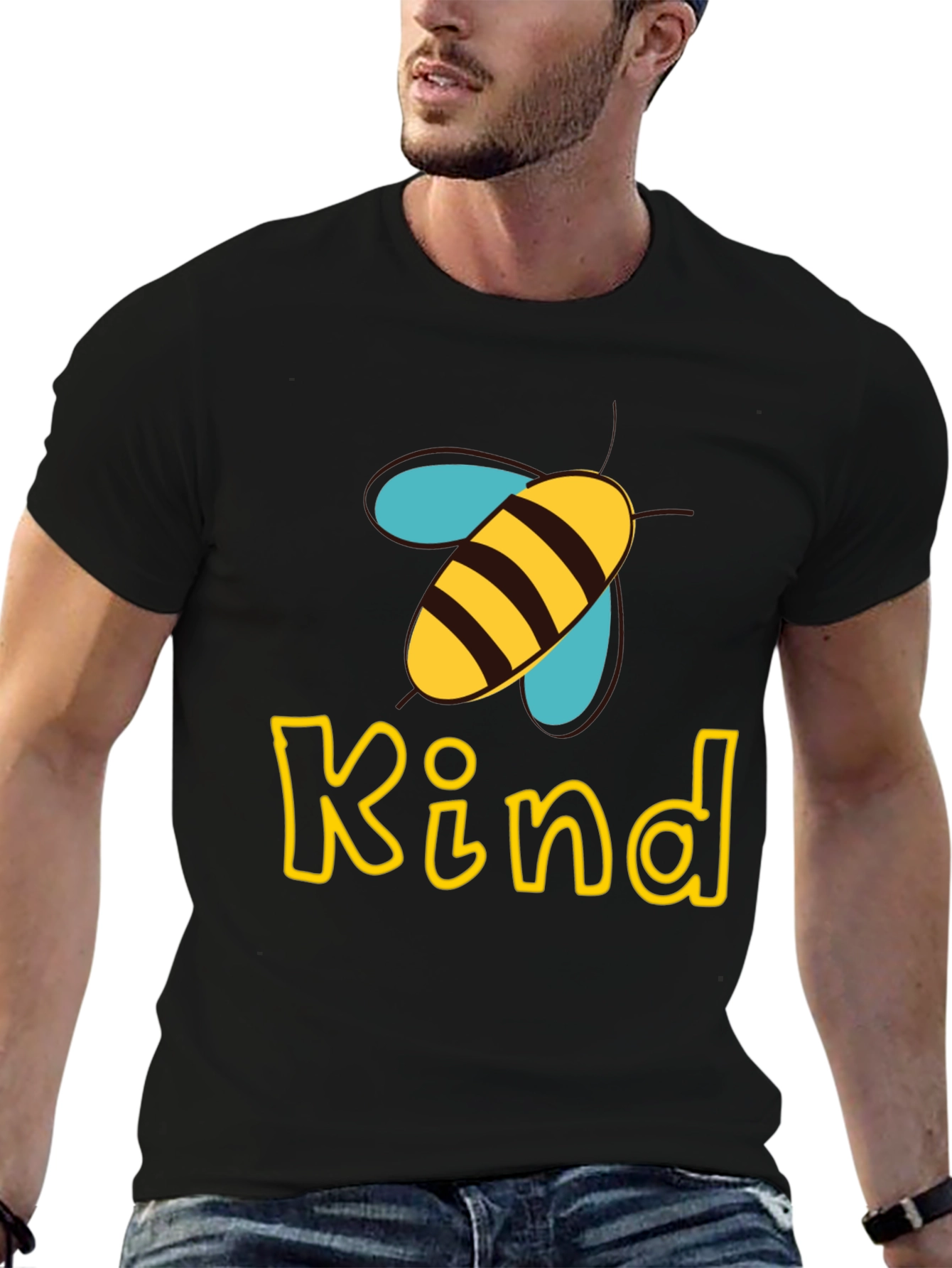 Be Kind Bee T-Shirt - Black