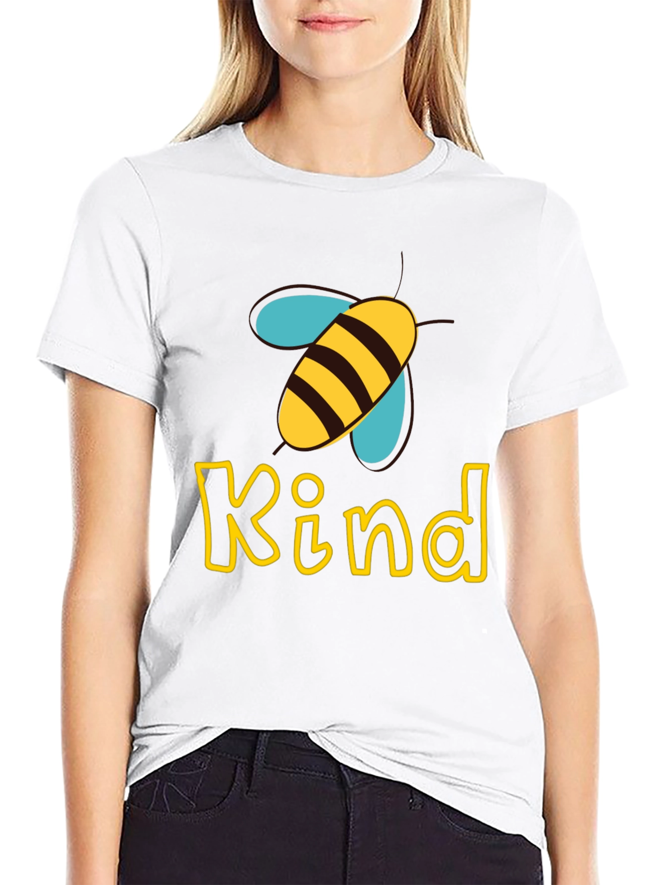 Be Kind Bee T-Shirt - Black