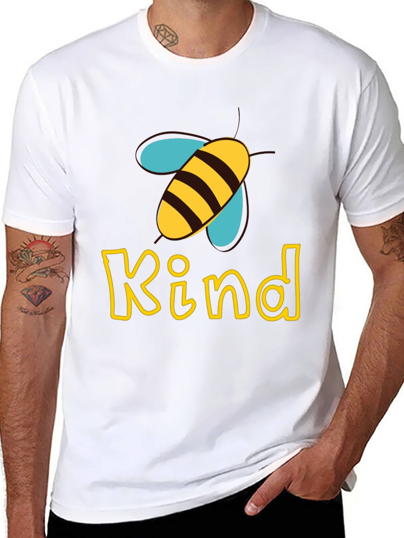 Be Kind Bee T-Shirt - Black