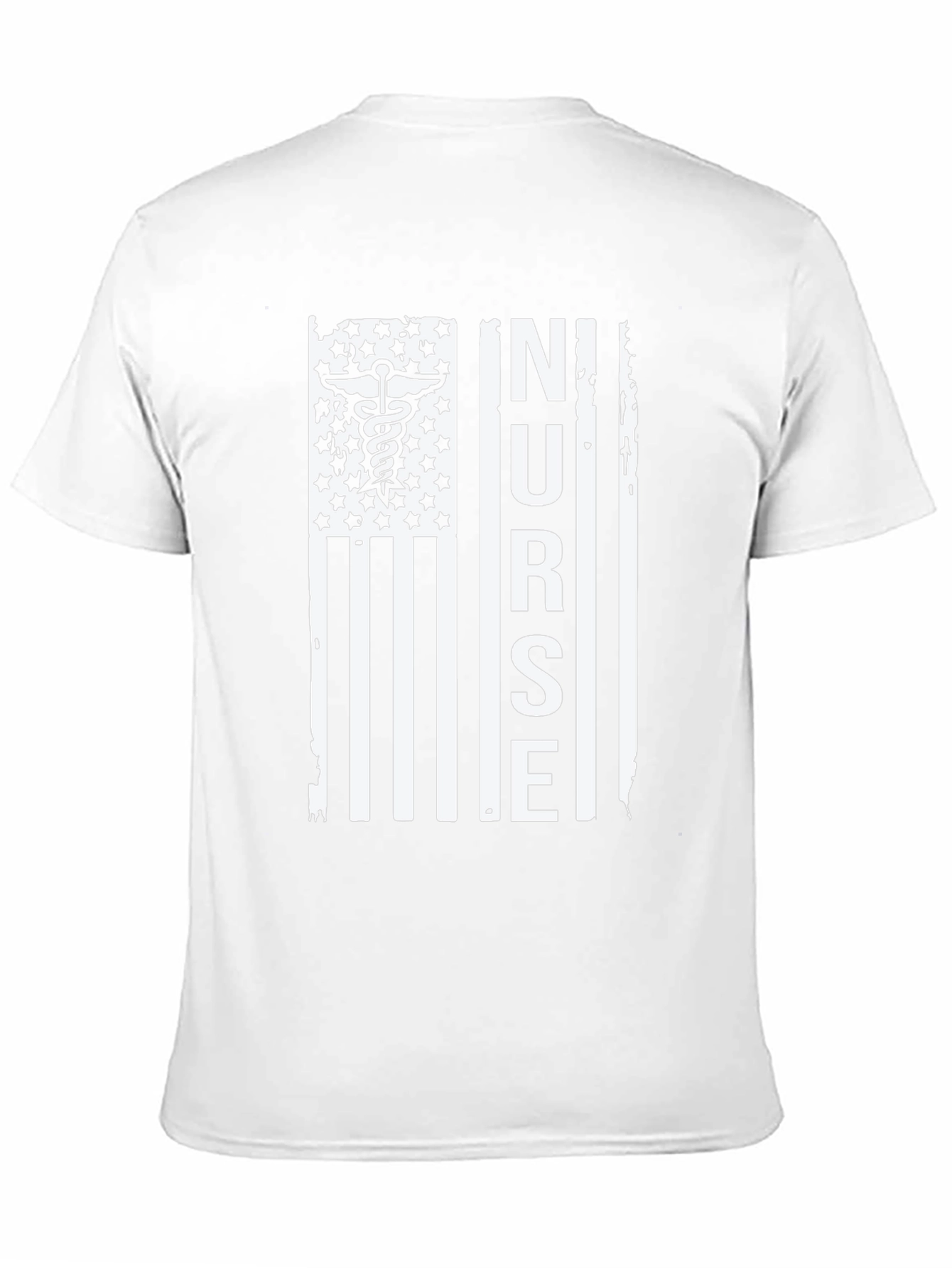 Nurse American Flag Graphic Tee
