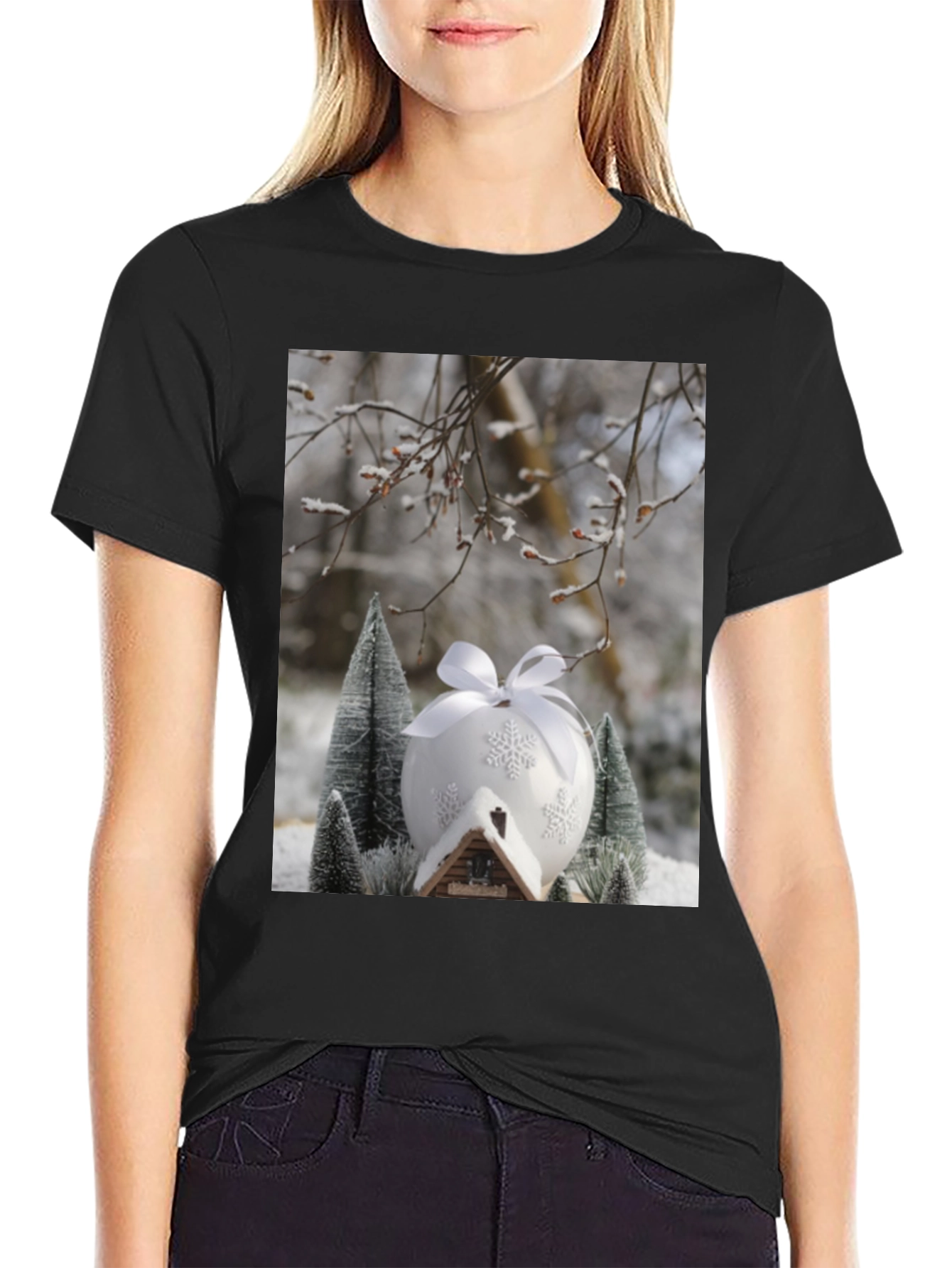 Winter Scene Graphic Tee
