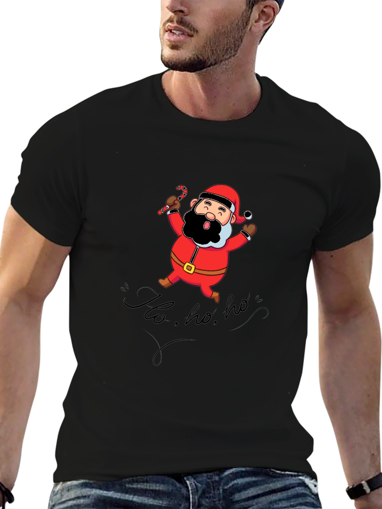 Santa Claus T-Shirt - Festive Holiday Tee